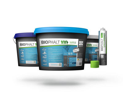 Biophalt® 100 – Reaktiver Kaltasphalt für dauerhafte Reparaturen